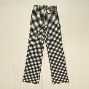 Dynamite Black and White Checkered Pants Womens Size Small